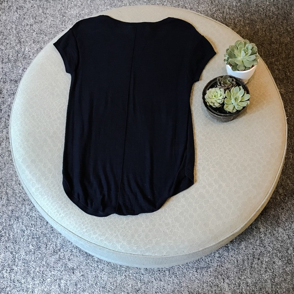 LOFT Navy short sleeve sweater - Picture 4 of 4